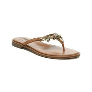 Naturalizer Womens Fallyn Faux Leather Slip On Thong Sandals